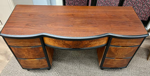 Walnut desk/vanity