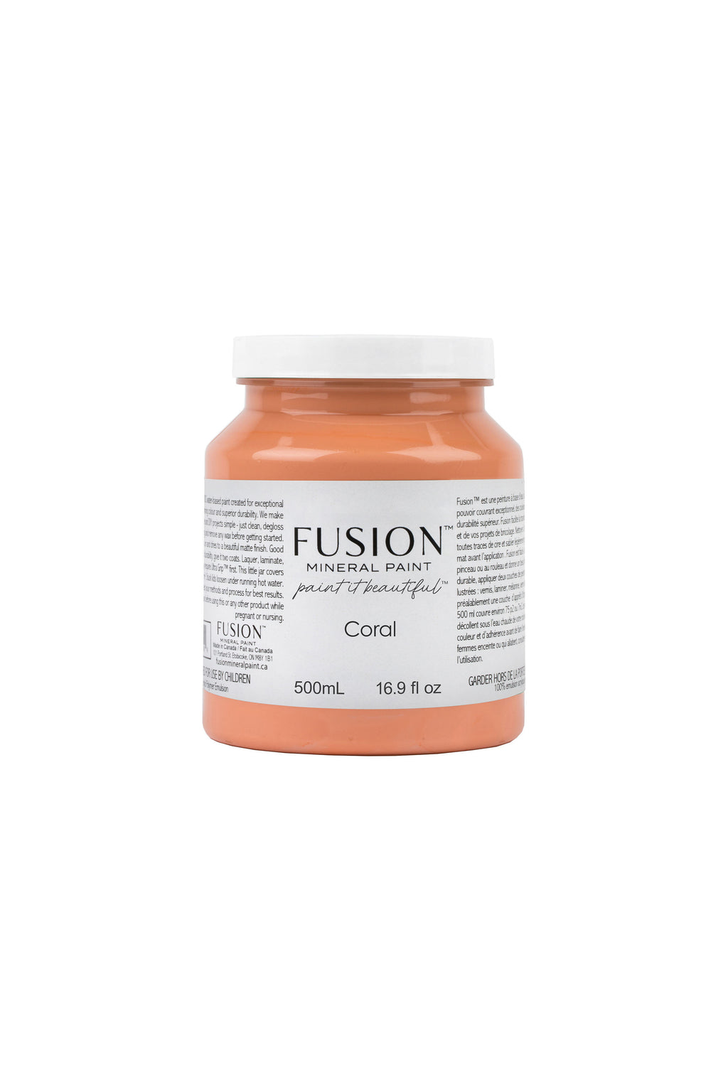 Coral Fusion Mineral Paint - Pint